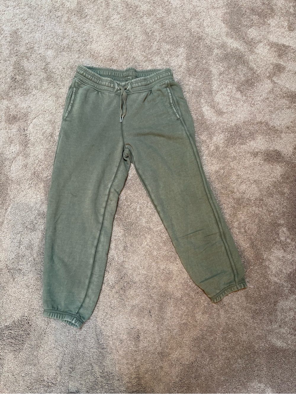 Aerie Big Chill Jogger - Olive Fun